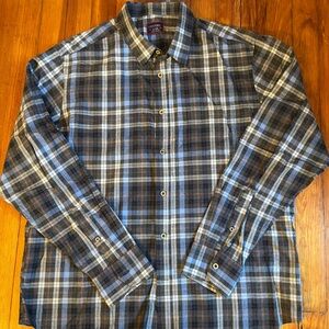 Men's UNTUCKit Plaid Button Up Shirt, Size XL
